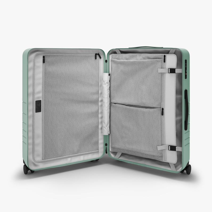 Sage Green | Inside view of Check-In Medium in Sage Green